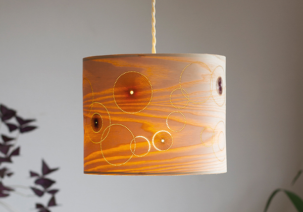 Circles Lampshade | Ash