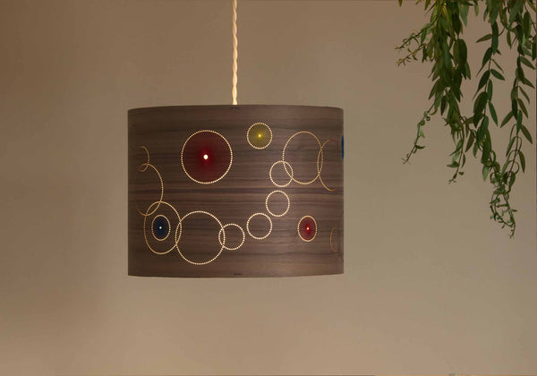 Circles Lampshade | Walnut